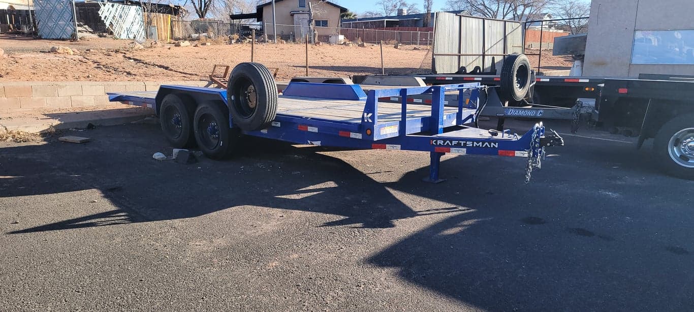 20' Kraftsman Tilt Deck Trailer