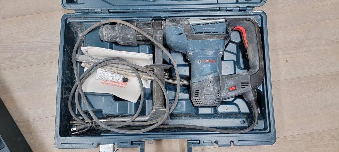 Bosch BV,RH540M 120V 1 9/16" Combo Hammer Drill SDS Max Bosch BV,RH540M 120V 1 9/16" Combo Hammer Drill SDS Max