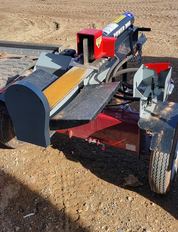 Power Dog Log Splitter Trailer Mounted Honda Gas Engine Power Dog Log Splitter Trailer Mounted Honda Gas Engine