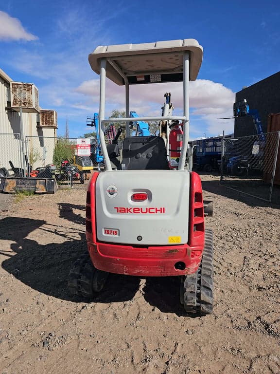Takeuchi TB216 5k Mini Ex w/Thumb