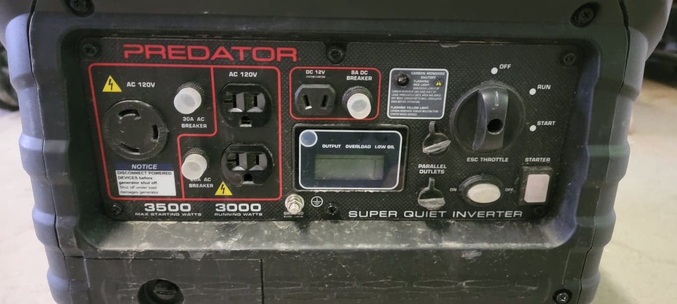 Predator 3500k Generator