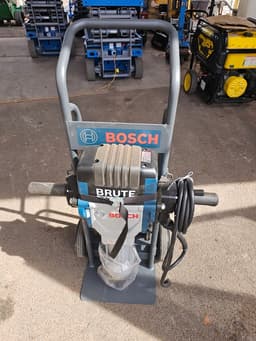 Bosch Brute Electric Jack Hammer with Cart and Bits, Demo Hammer, Breaker Bosch Brute Electric Jack Hammer with Cart and Bits, Demo Hammer, Breaker