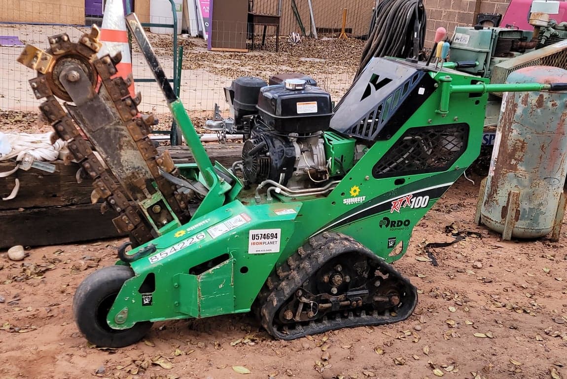 Vermeer XT100 36" Walk Behind Tracked Trencher